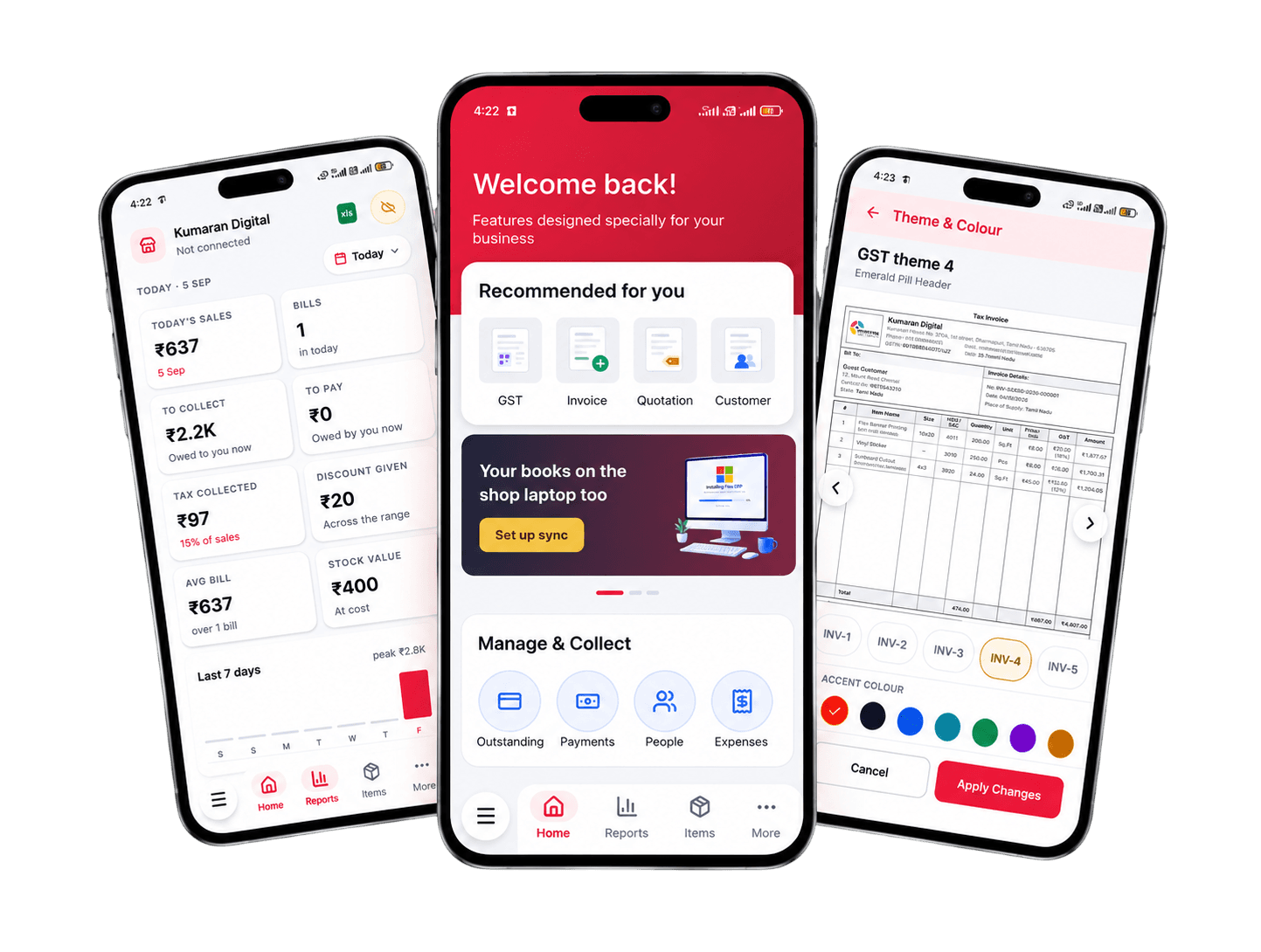 Webilns billing software
